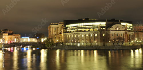 Stockholm. Parliament building
