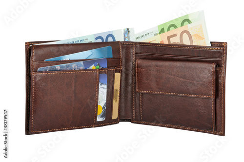 Euros in Wallet