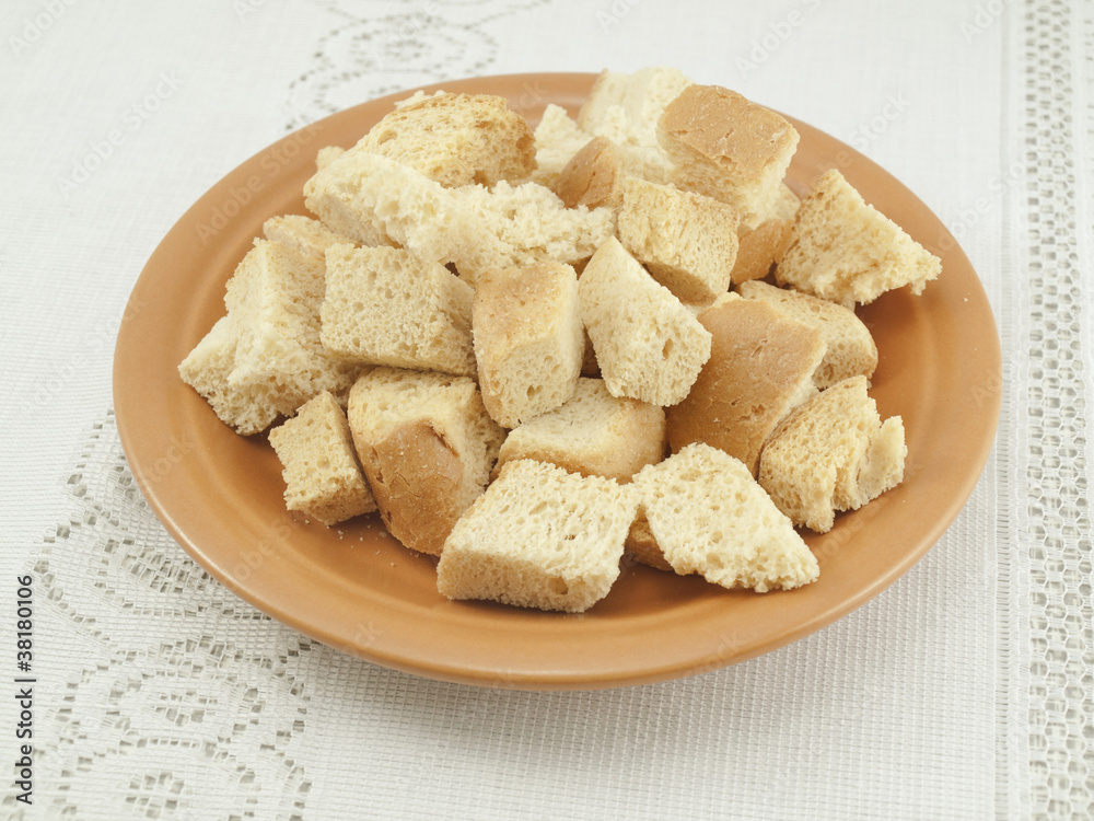 Plate of crackers Plate of crackers