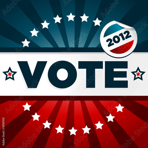 Patriotic Election Poster