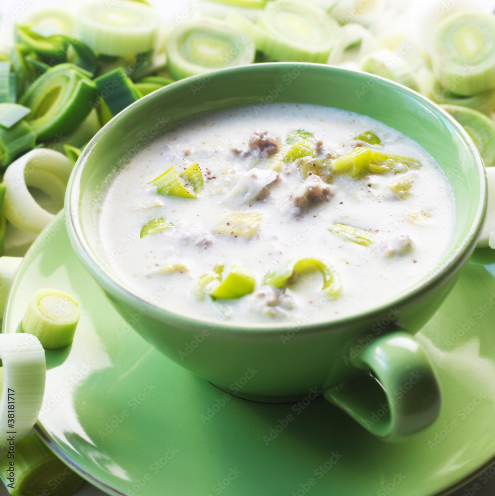 Lauch-Käse-Suppe Lauch-Käse-Suppe
