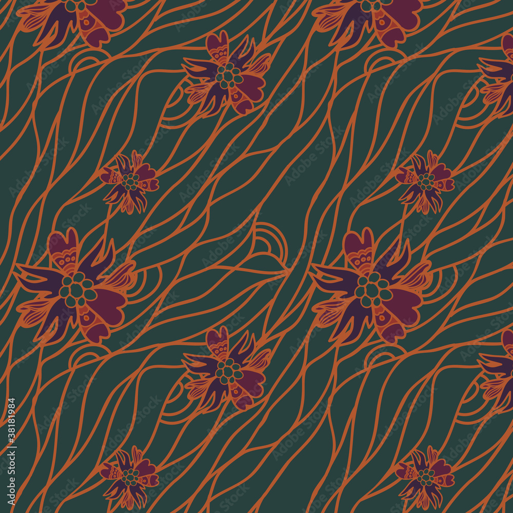 floral seamless pattern floral seamless pattern