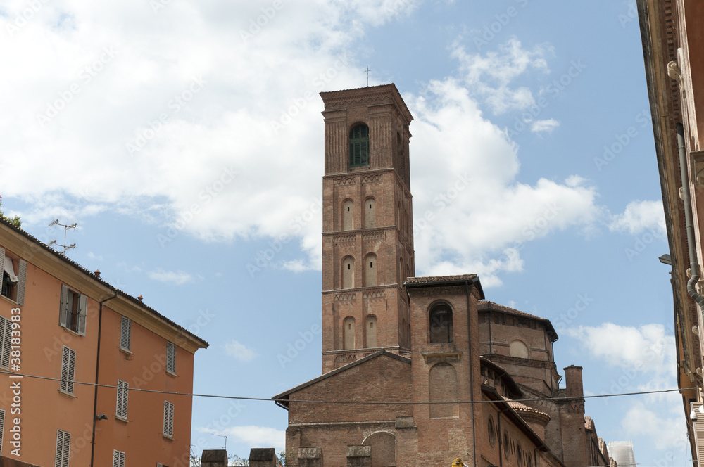 Medieval Towers in Bologna Italy Medieval Towers in Bologna Italy