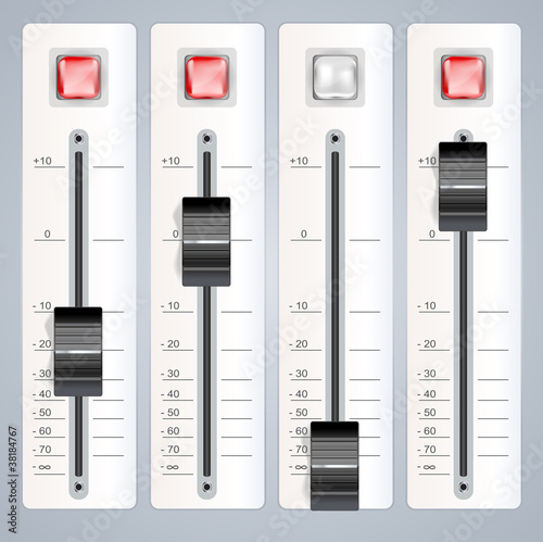 audio mixing controls