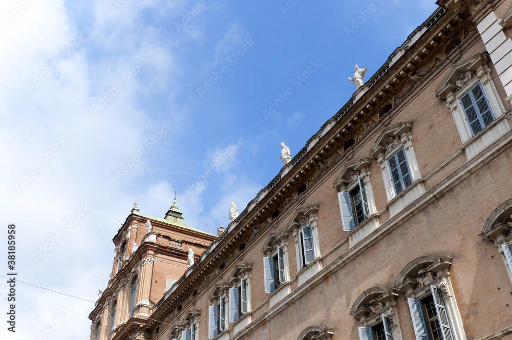 Historic Building in the city of Modena Italy