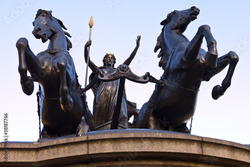 Boadicea Statue in Westminster London photo