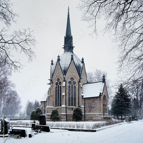 Juselius Mausoleum in Pori, Finland