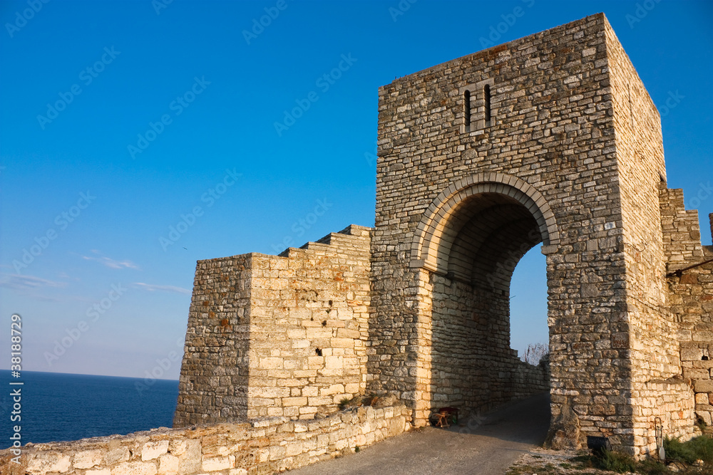 The medieval fortress of Kaliakra. Bulgaria