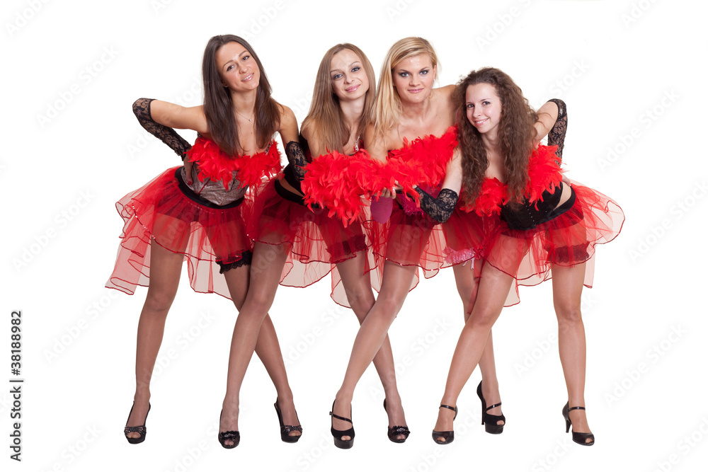 Fototapeta premium Dance group