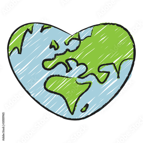 Earth, heart