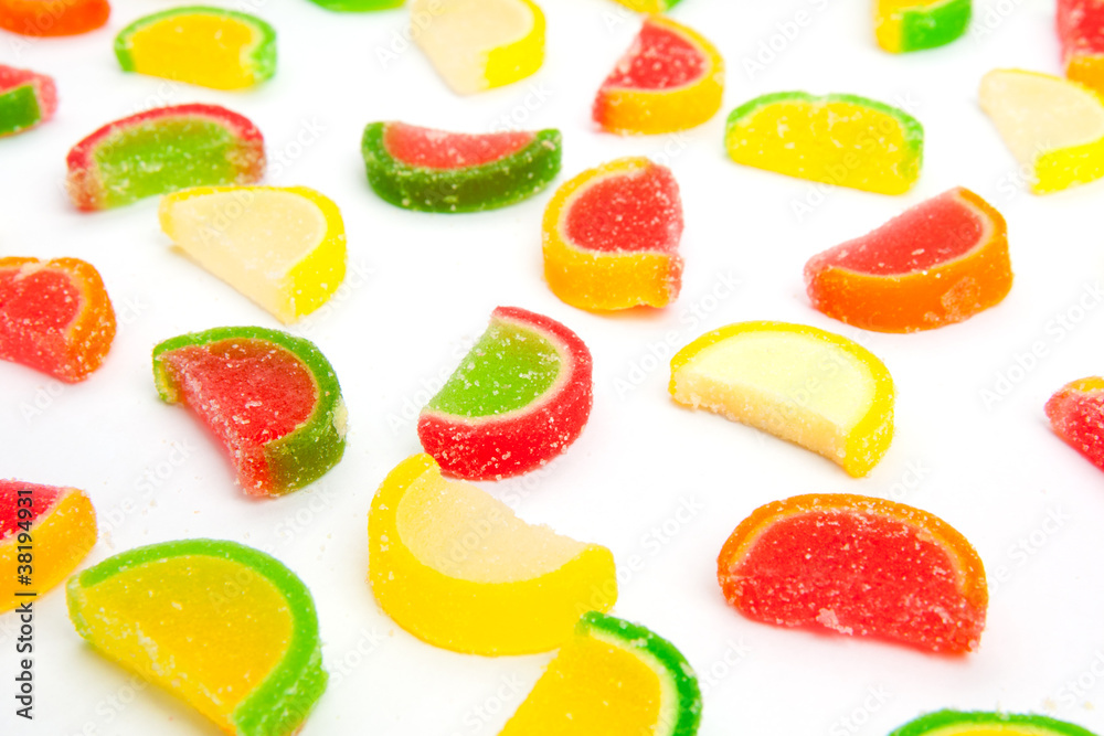 Naklejka premium fruit jelly