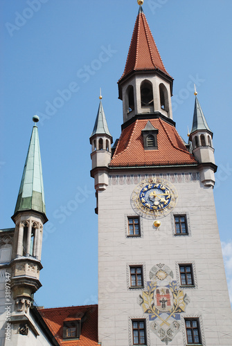 Altes Rathaus München Marienplatz photo