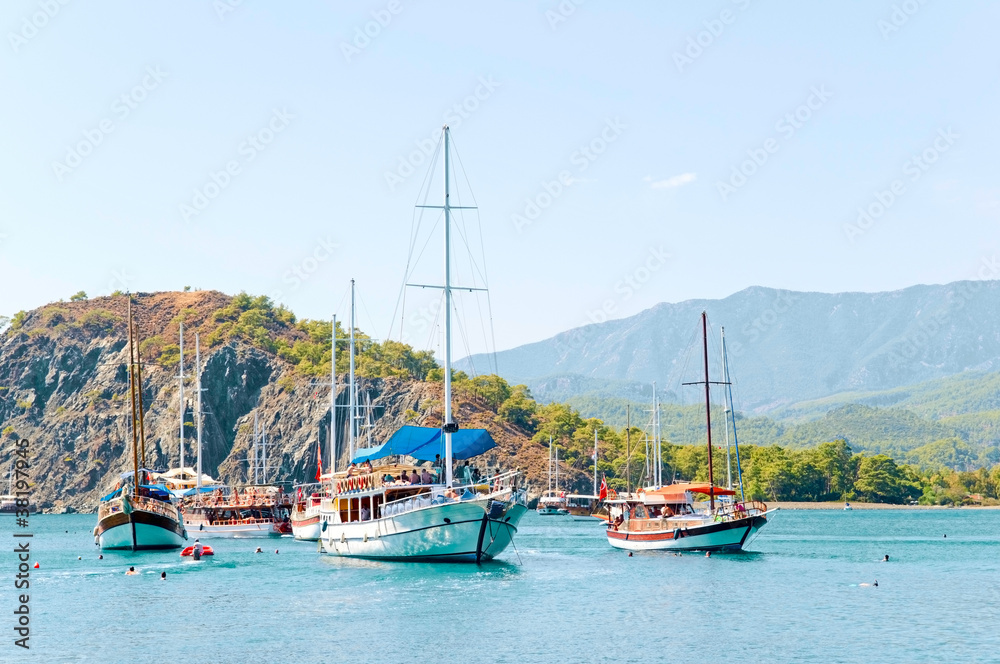 the coast of Turkey