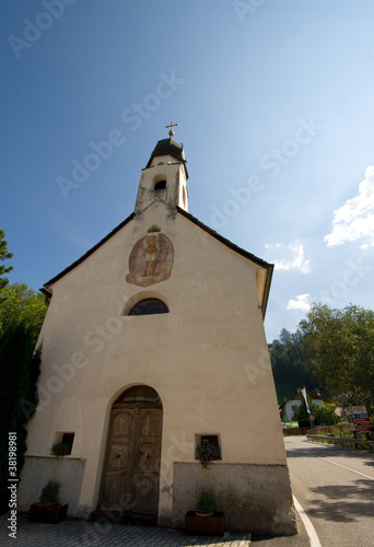 Kirche im Villnößtal - Dolomiten - Alpen