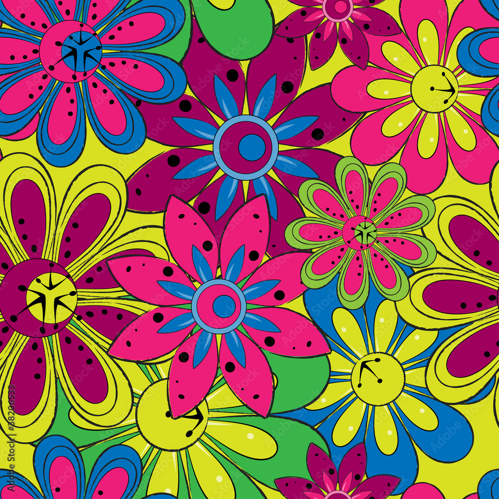 Abstract floral background Abstract floral background