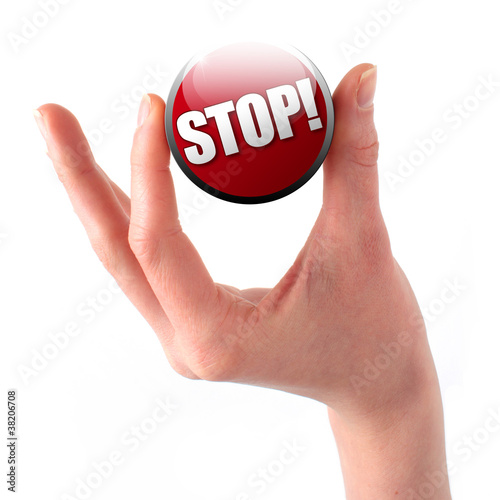 Stop! Button, Icon