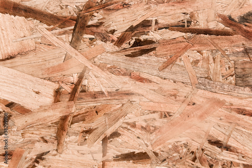 Fototapeta Naklejka Na Ścianę i Meble -  Wood chipboard texture as background