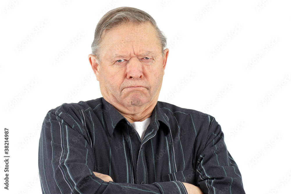 Grumpy old man Grumpy old man