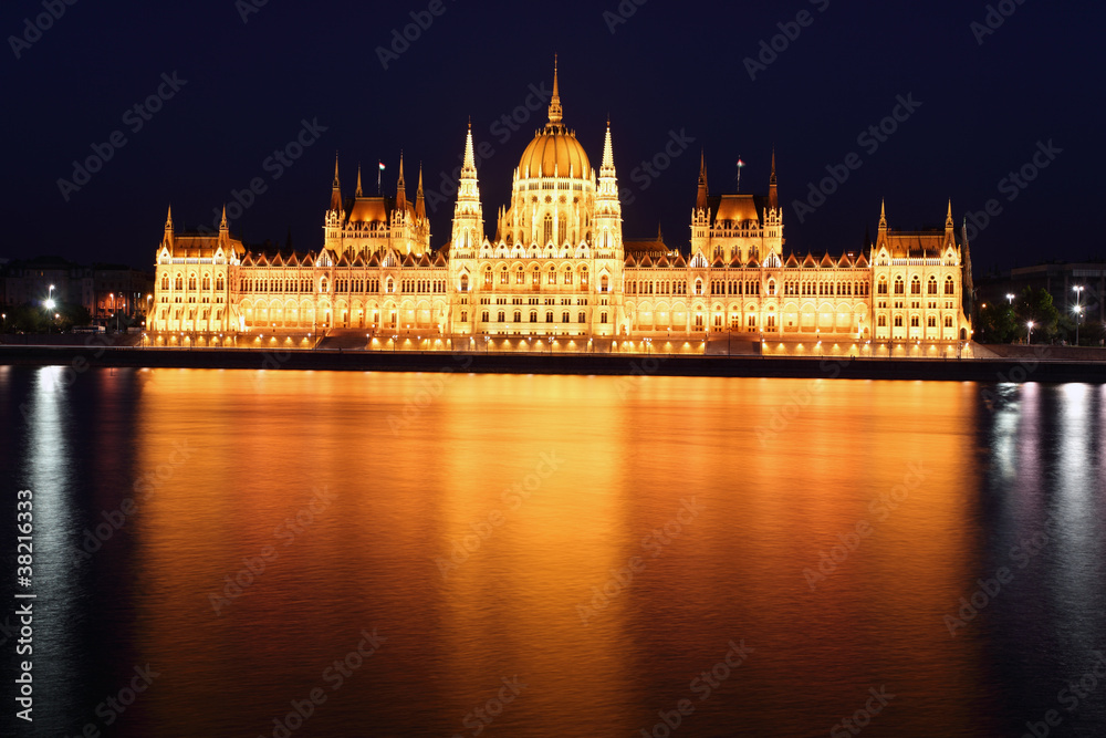 Budapest - Hungarian parliament.