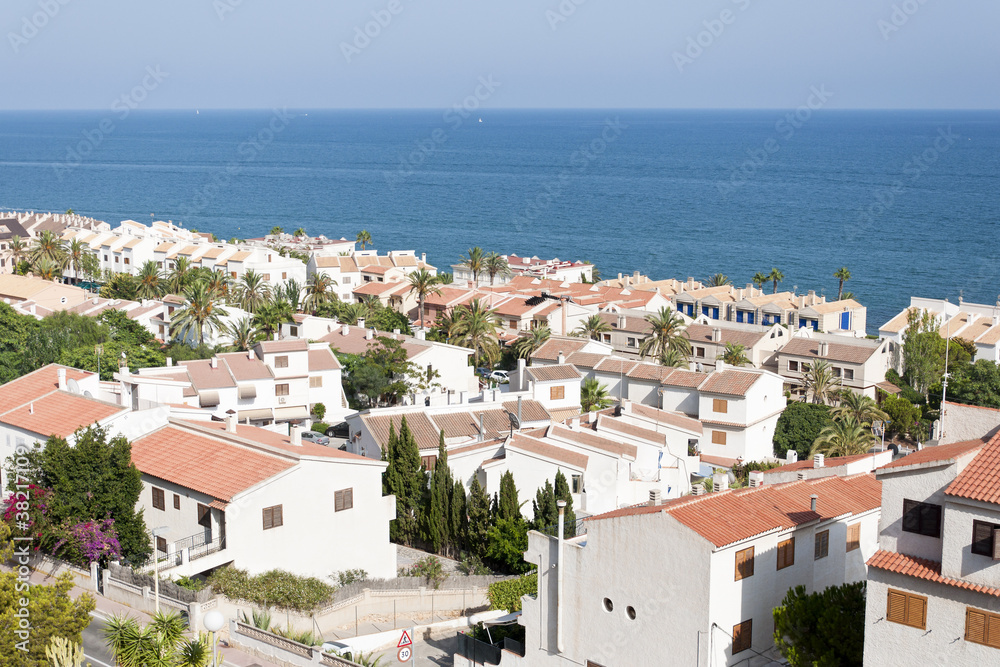 Views of Santa Pola town, Alicante, Spain
