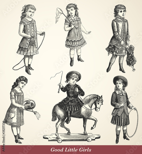 Les petites filles modèles