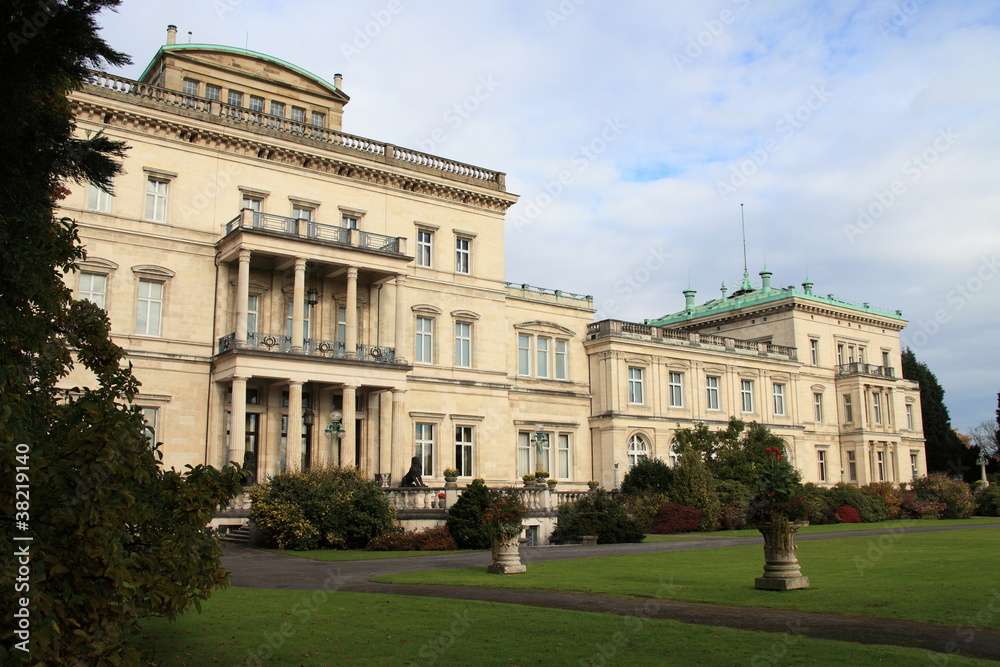 Naklejka premium Villa Hügel, Krupp Besitz, Essen