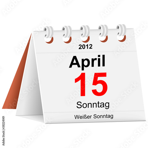 Kalender - 15.04.2012 - Weißer Sonntag