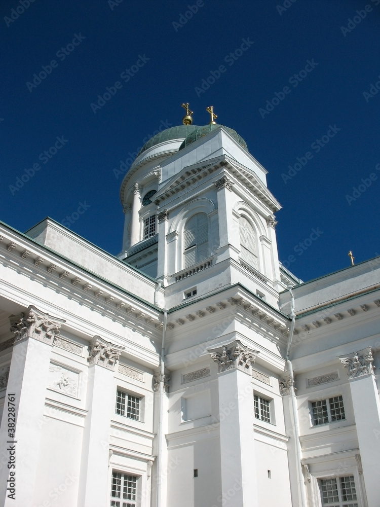 Cathedral on Senate Square in Helsinki