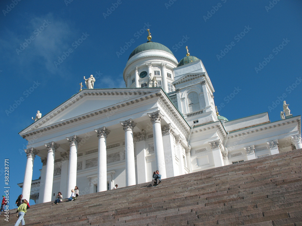 Cathedral on Senate Square in Helsinki