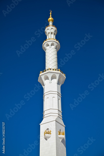 Minarett in Abu Dhabi