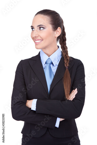 Portrait of smiling business woman