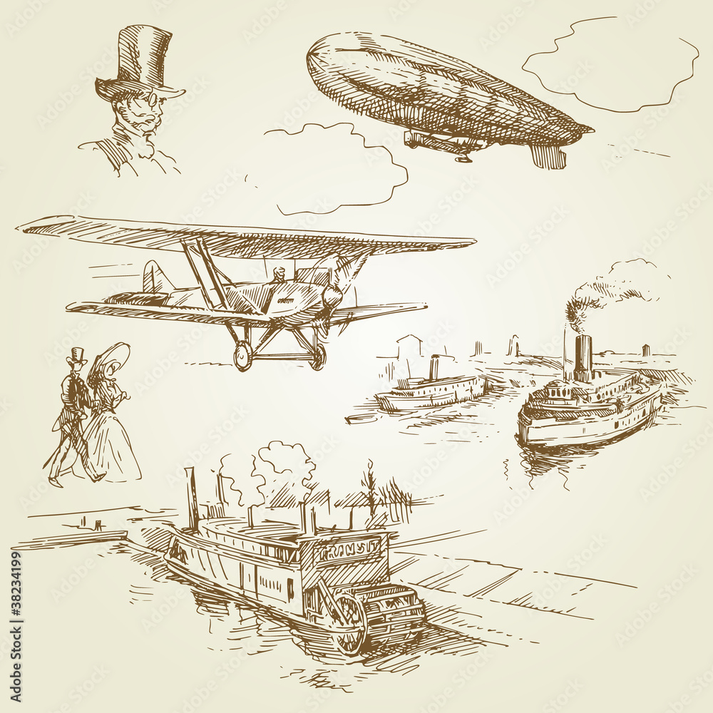 Obraz premium old vehicles