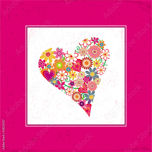 Valentine love card