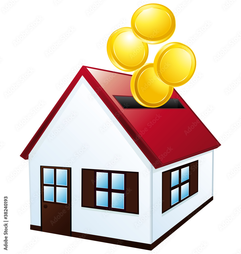 House piggy bank