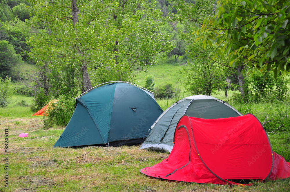 camping in spring camping in spring