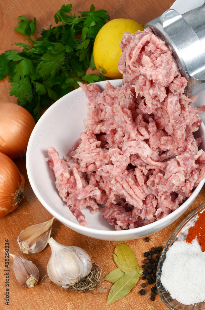 meat grinder and forcemeat meat grinder and forcemeat