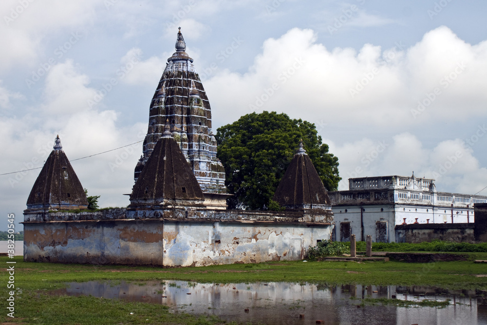 One of hinduist temples in Varanasi, India