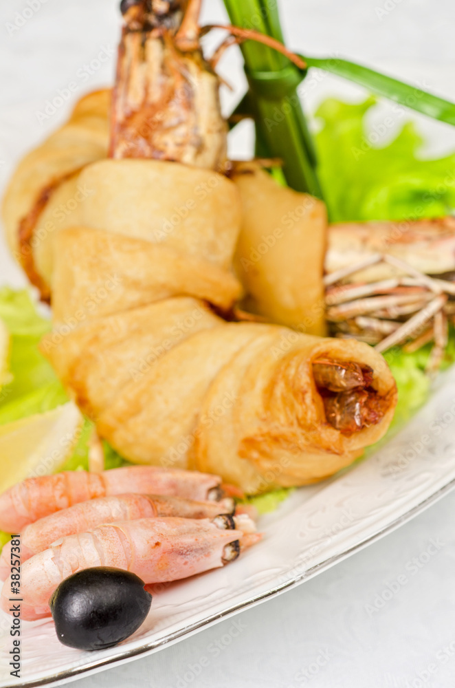 shrimps dish shrimps dish