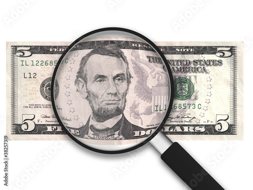 Magnifying Glass - 5 US Dollars