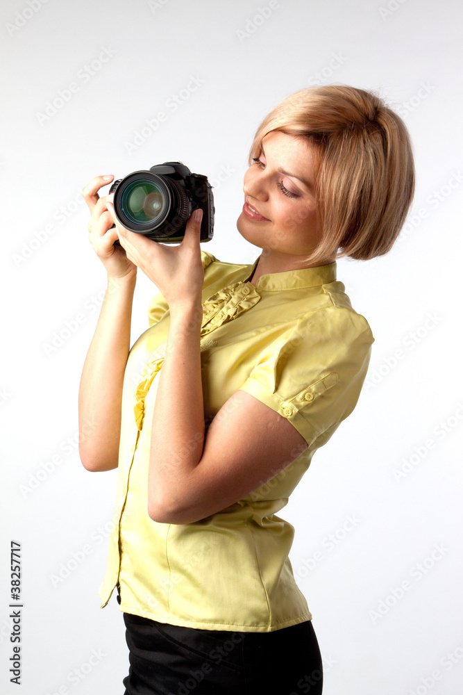 Girl-photographer Girl-photographer