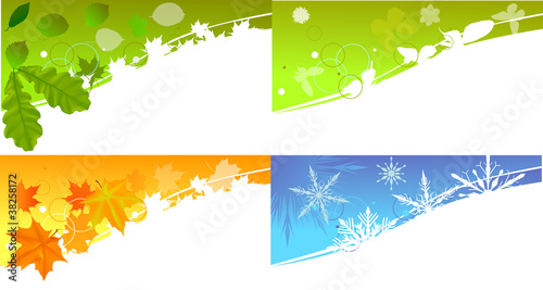 collection of four seasons