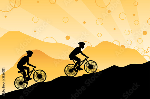 Mountain bikers