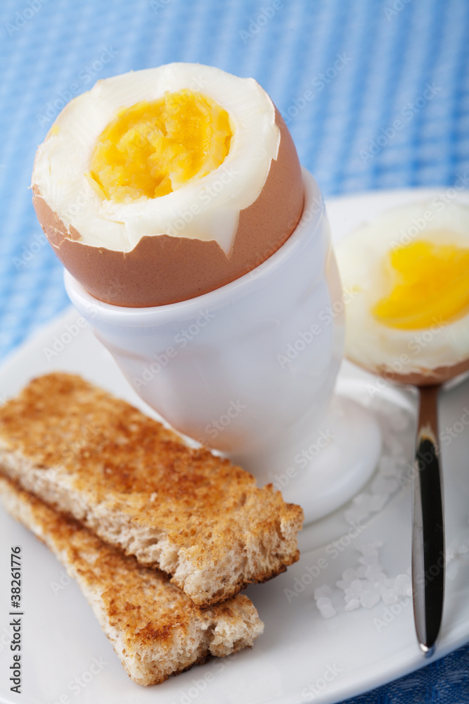 boiled egg in eggcup boiled egg in eggcup