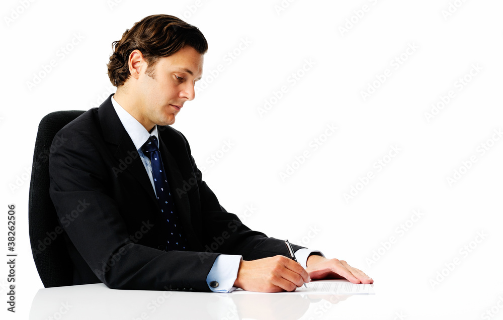 signing contract business signing contract business