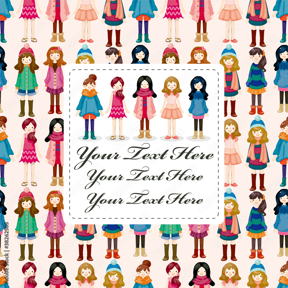 girl card girl card
