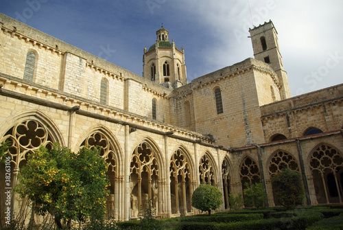 Monastery of Santes Creus.Tarragona.Catalonia.Spain