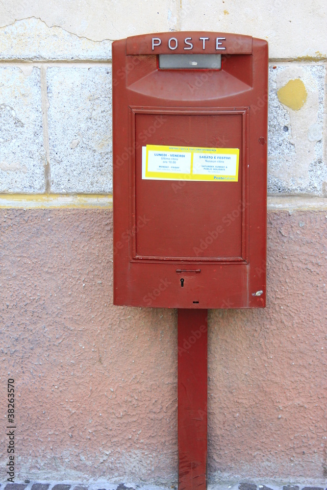 Briefkasten Italien