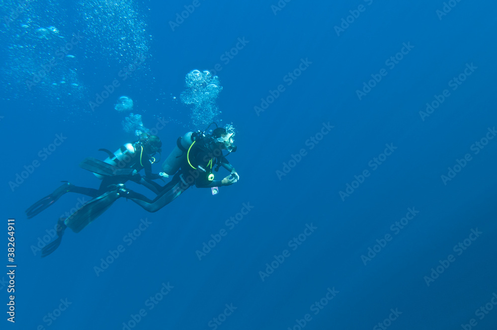 Underwater