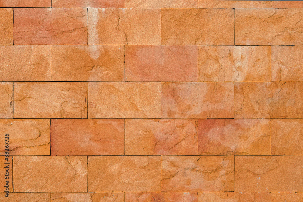 Obraz premium decorate sand stone wall