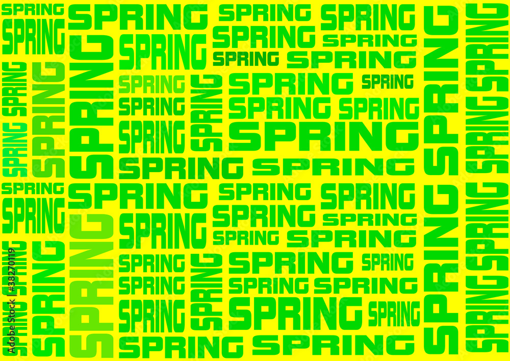 Spring background Spring background